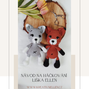 PDF – Návod na háčkování Liška Ellen