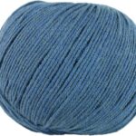 Jeans - Vlna Hep 8113 středně jeansová