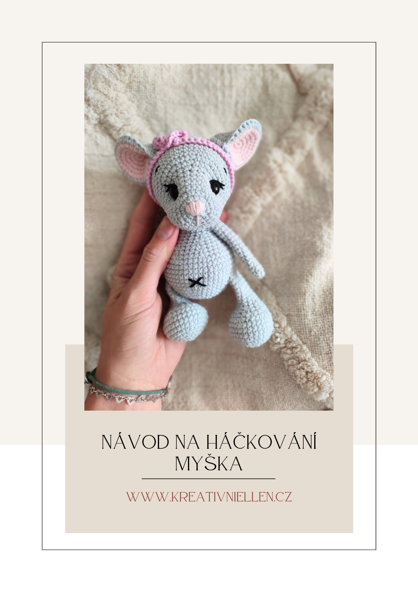 PDF – Návod na háčkování myšička
