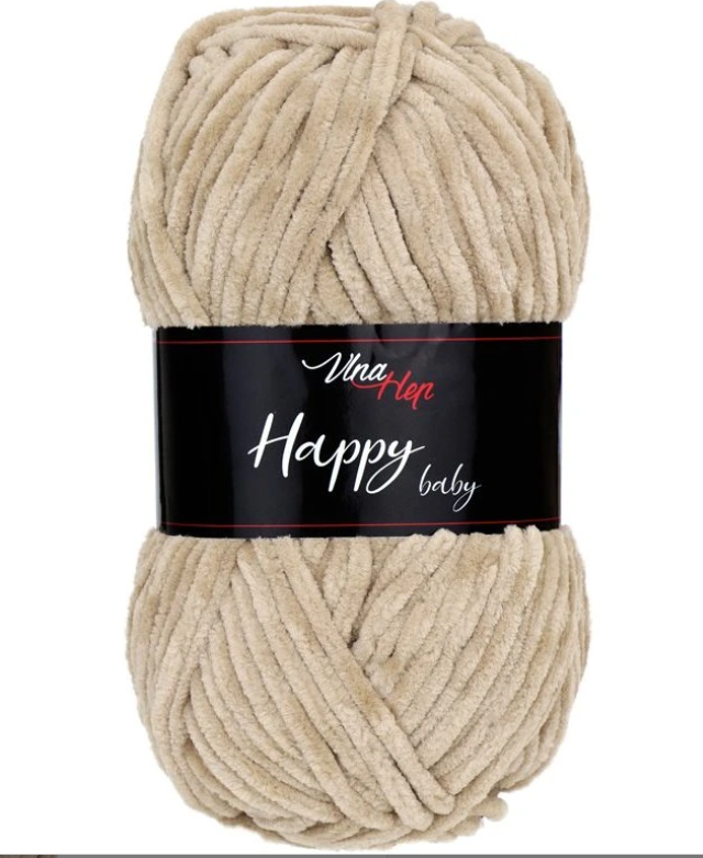 Vlna-Hep Happy baby –  4012 béžová