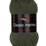 Vlna-hep Classic merino 61213 khaki