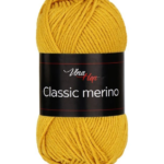 Vlna-hep Classic merino 61179 hořčicová